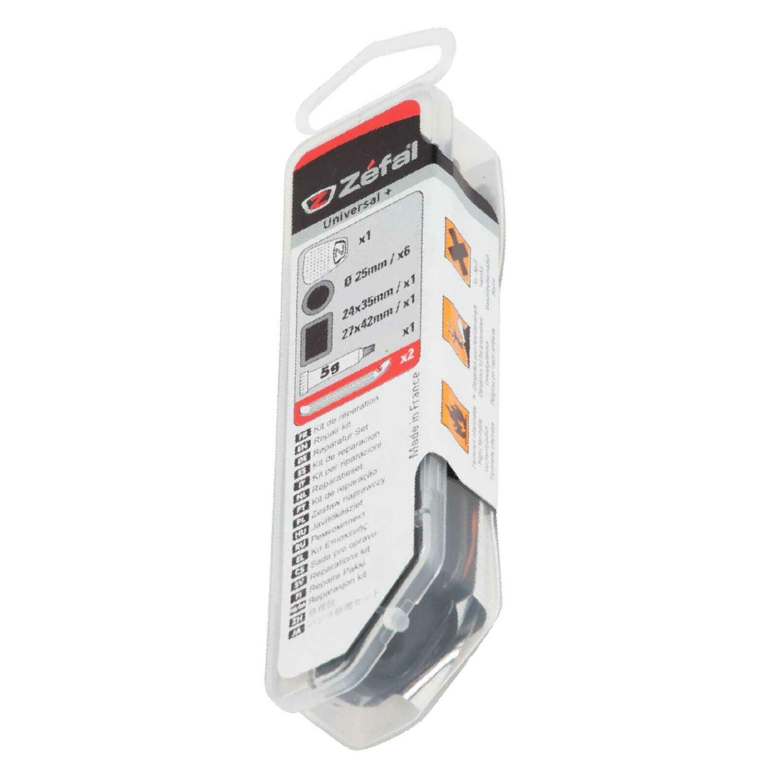 Kit de Réparation Zéfal 8 Rustines + 2 Démonte-Pneus 3/4