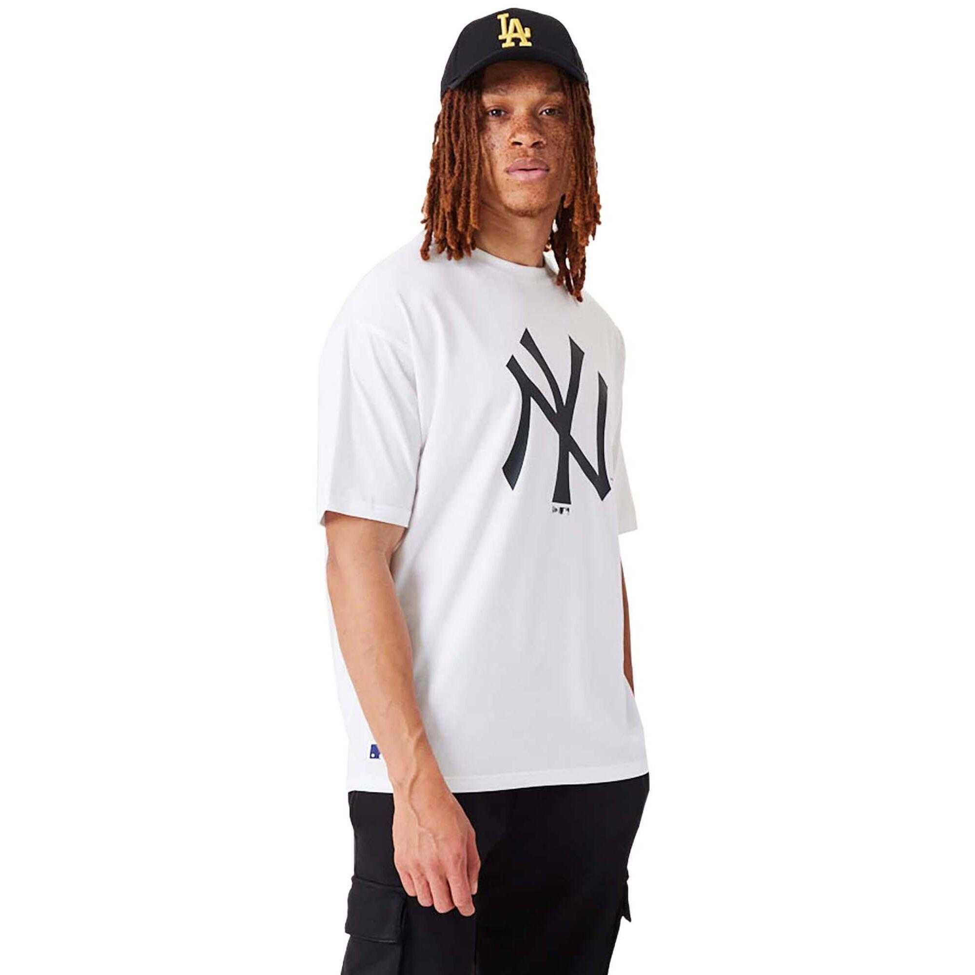 NEW ERA T-shirt de grandes dimensões New York Yankees League Essentials