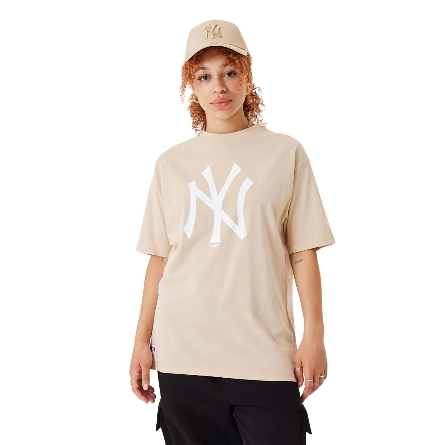 NEW ERA T-shirt de grandes dimensões New York Yankees League Essentials