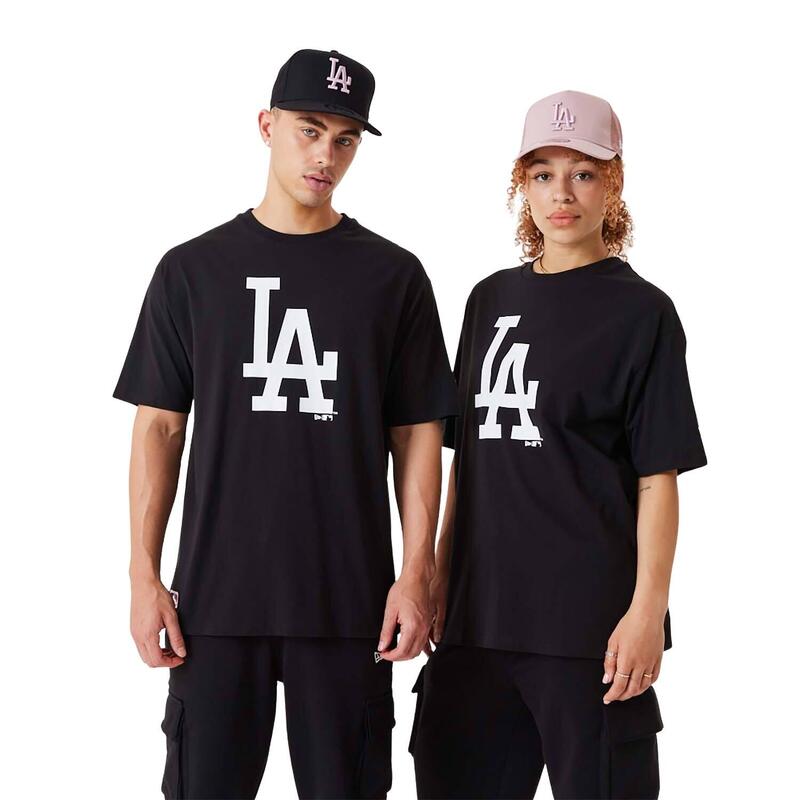 T-shirt de tamanho grande Los Angeles Dodgers League Essentials