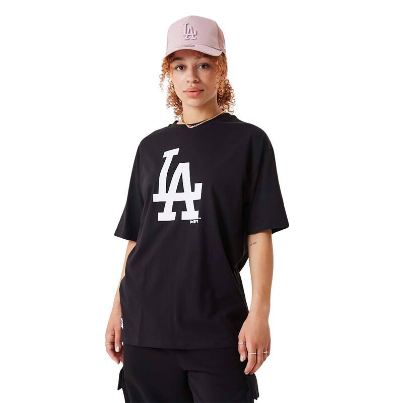 T-shirt de tamanho grande Los Angeles Dodgers League Essentials