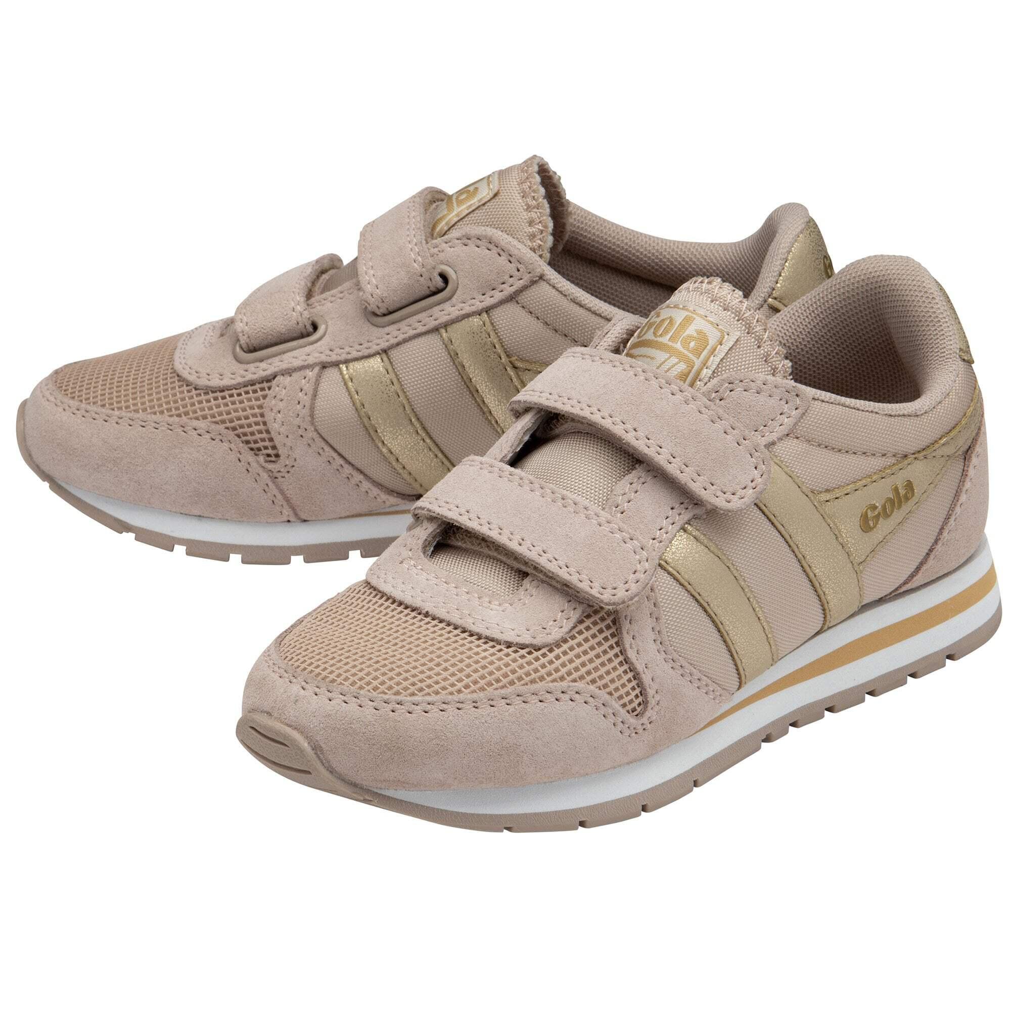 Scarpe da ginnastica per ragazze Gola Classics Daytona Mirror Strap Trainers