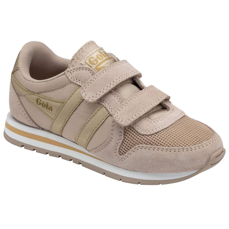 Scarpe da ginnastica per ragazze Gola Classics Daytona Mirror Strap Trainers