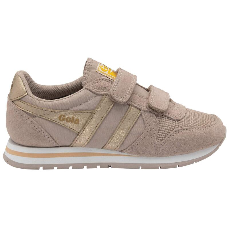 Scarpe da ginnastica per ragazze Gola Classics Daytona Mirror Strap Trainers