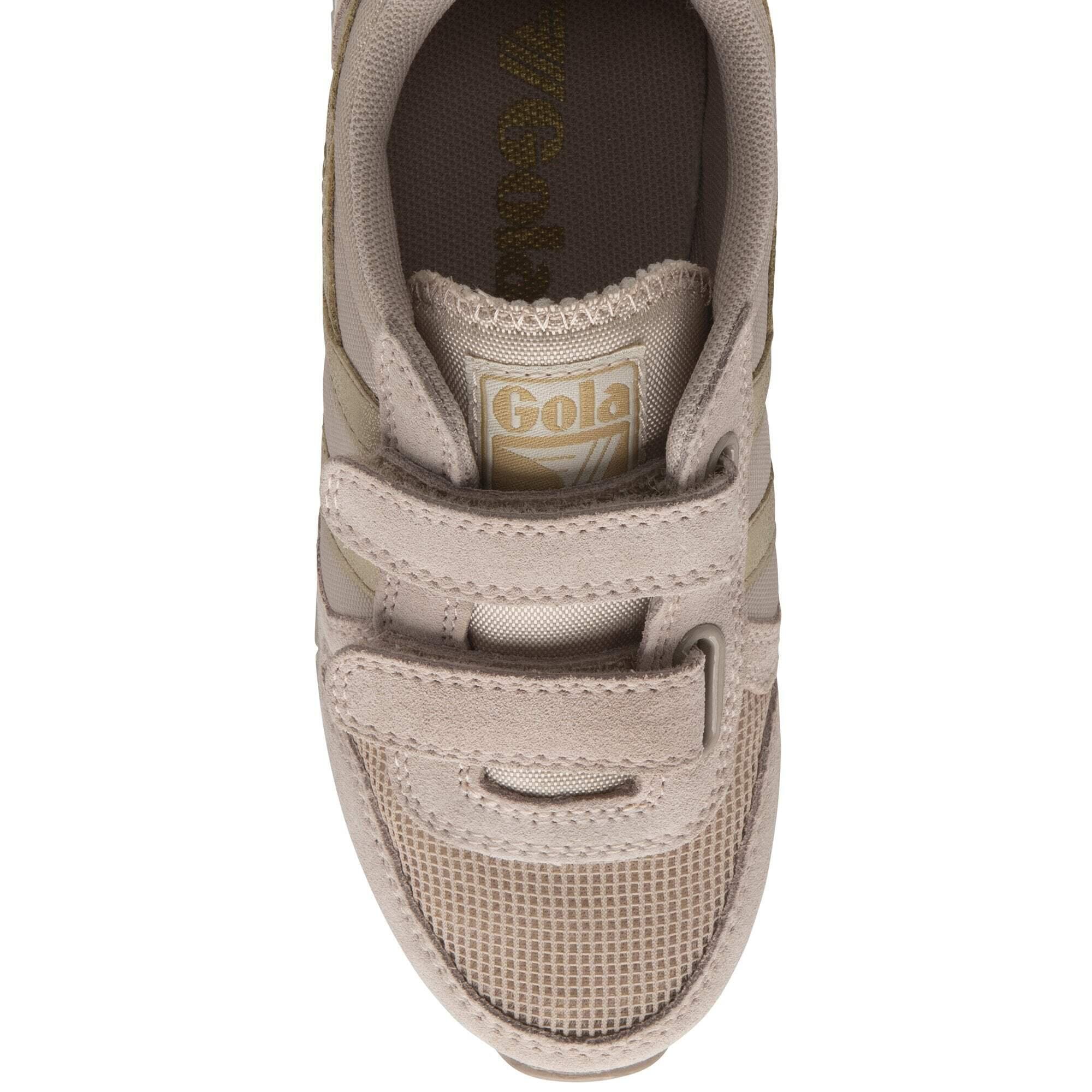 Scarpe da ginnastica per ragazze Gola Classics Daytona Mirror Strap Trainers