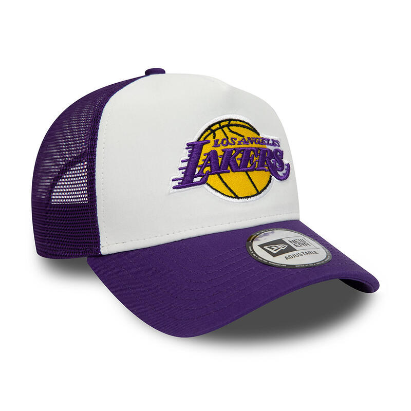 Férfi baseball sapka, New Era A-Frame Los Angeles Lakers Cap, fekete