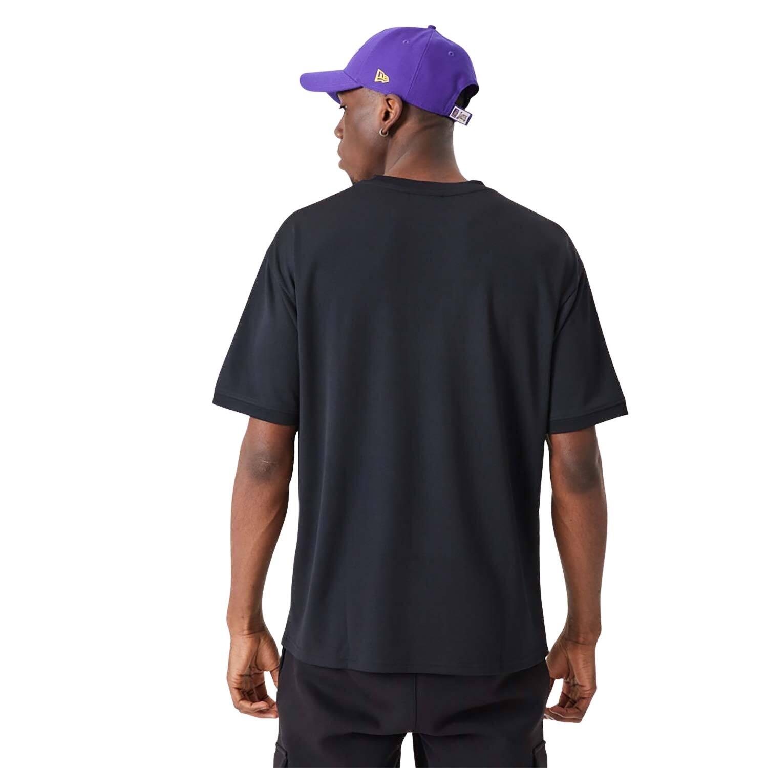 T-shirt oversize Los Angeles Lakers NBA Script 2/2