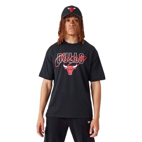 T-shirt new era chicago bulls nba oversize - 60332209