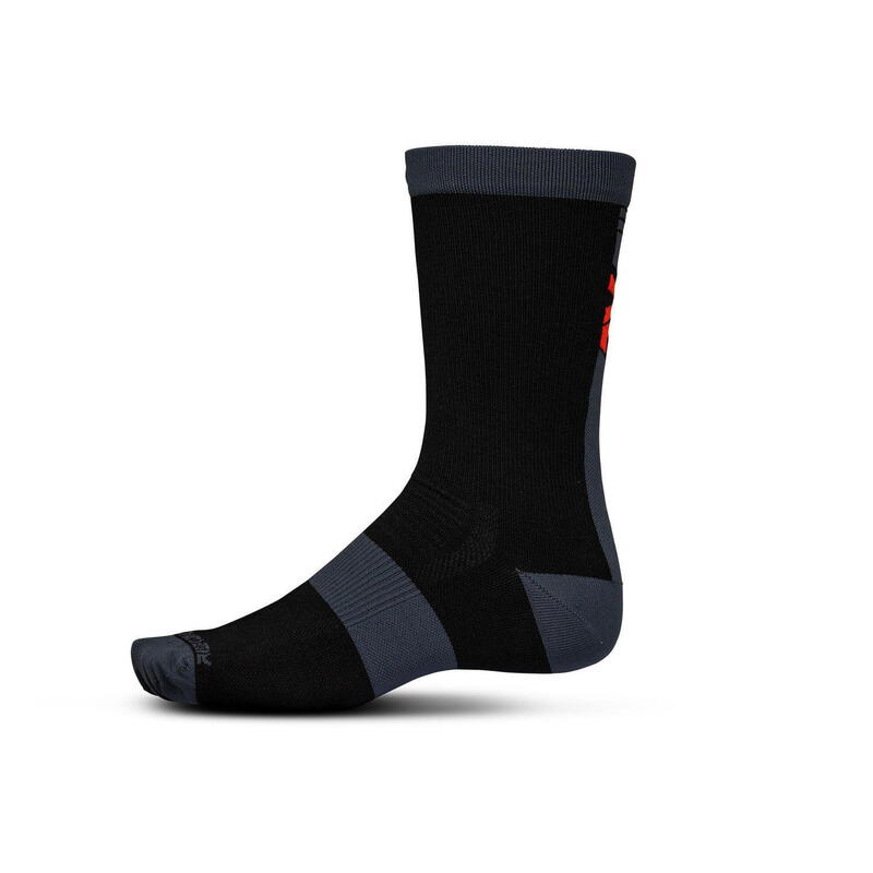 Mullet Merino Socks - Black/Red