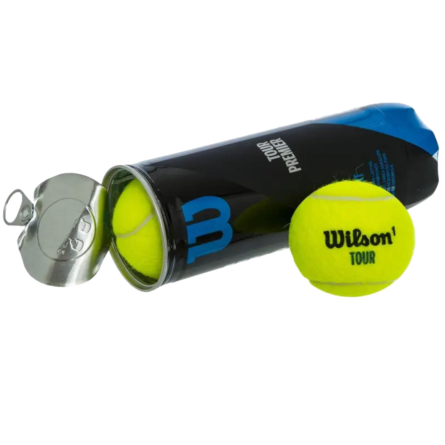 Tube of 3 tennis balls Wilson Tour Premmier All CT 2/4