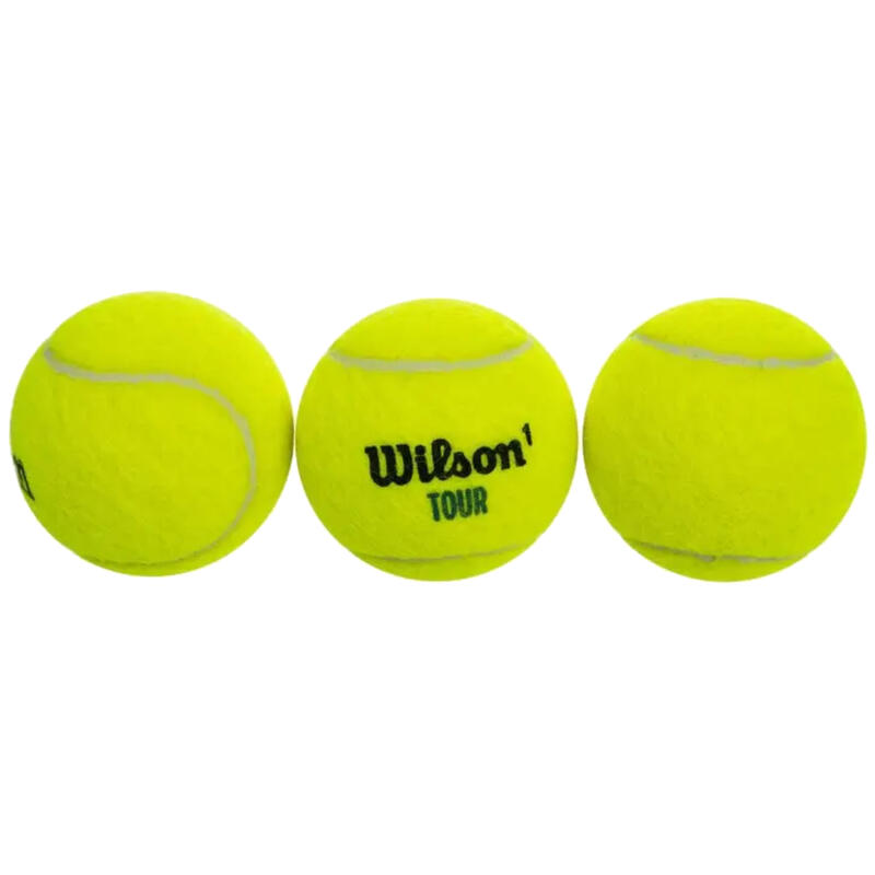 Bola de ténis Wilson Tour Premier All Court 3 Pack Um tamanho