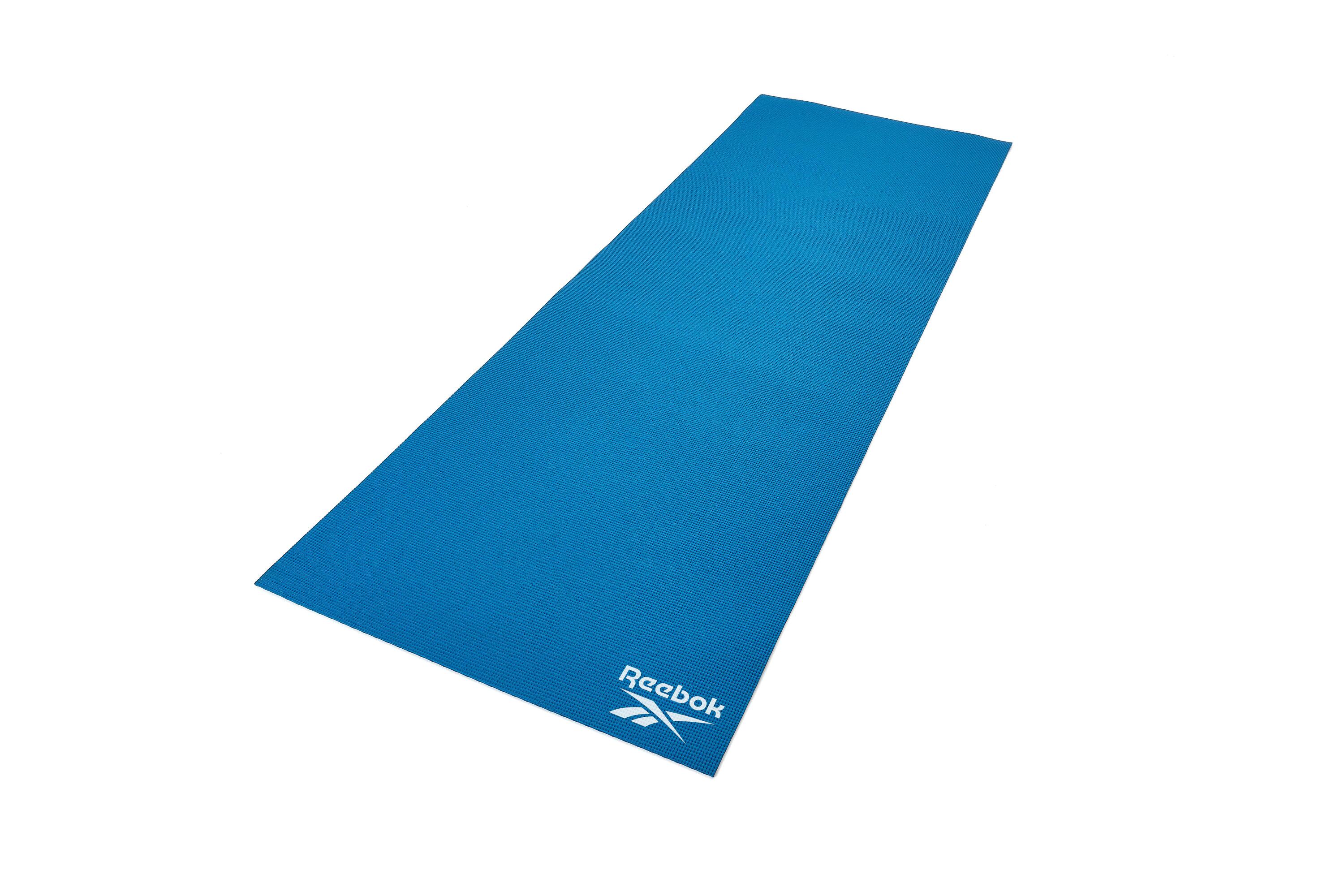 Tapis de yoga Reebok, 4 mm, bleu 2/5