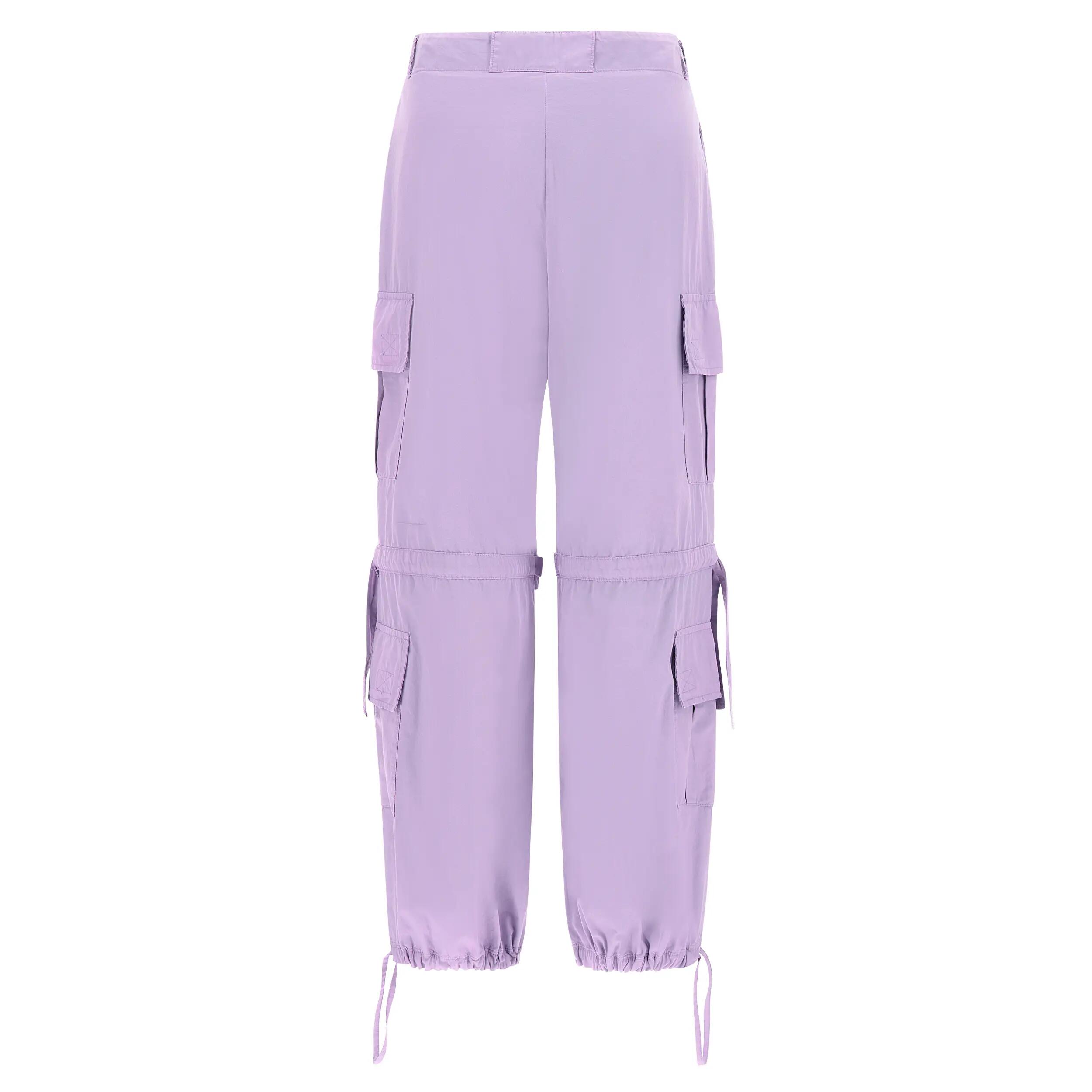 Pantalón cargo con bolsillos dobles y cordón de ajuste intermedio 4/4