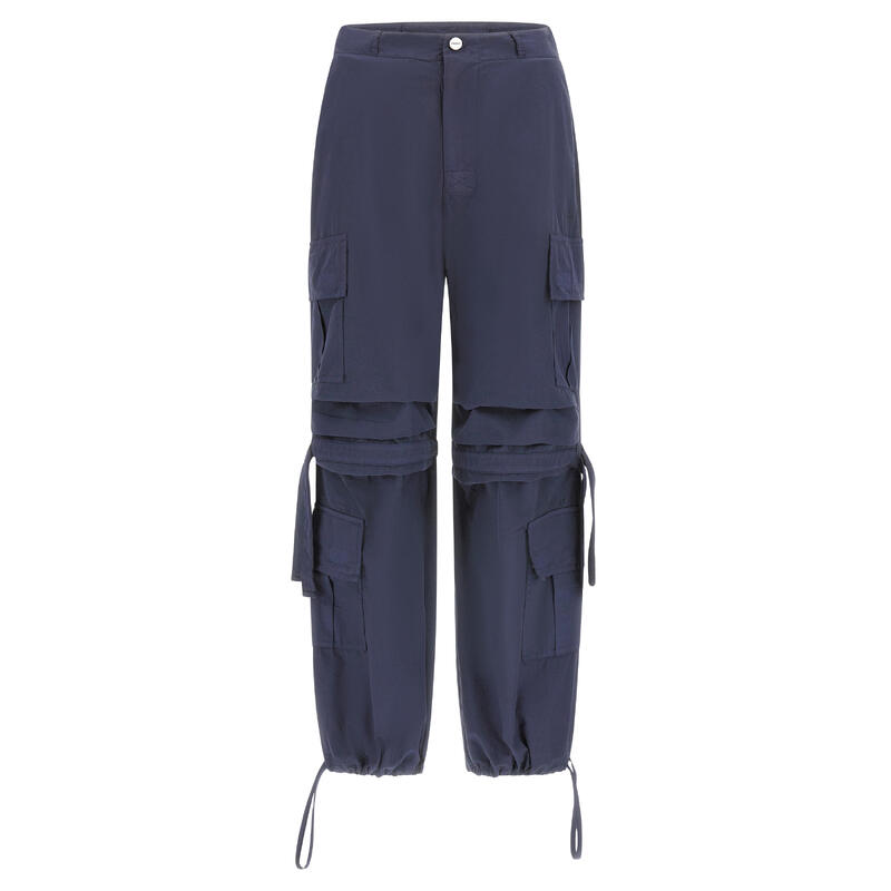 Pantalon cargo avec poches doubles et lacet ajustable intermédiaire