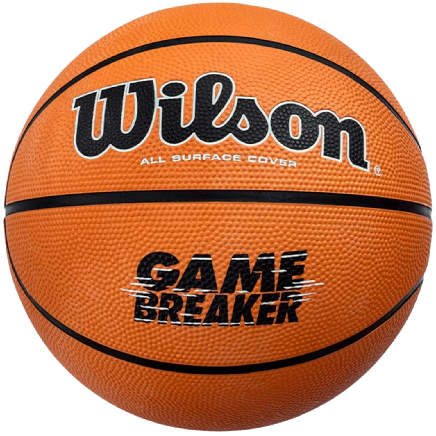 Wilson - Ballon De Basket Gambreaker Ball - Ballon De Basket - Noir|orange - 5 - Decathlon