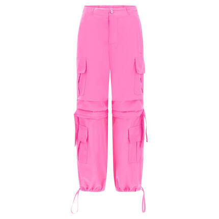 Pantalon cargo avec poches doubles et lacet ajustable intermédiaire