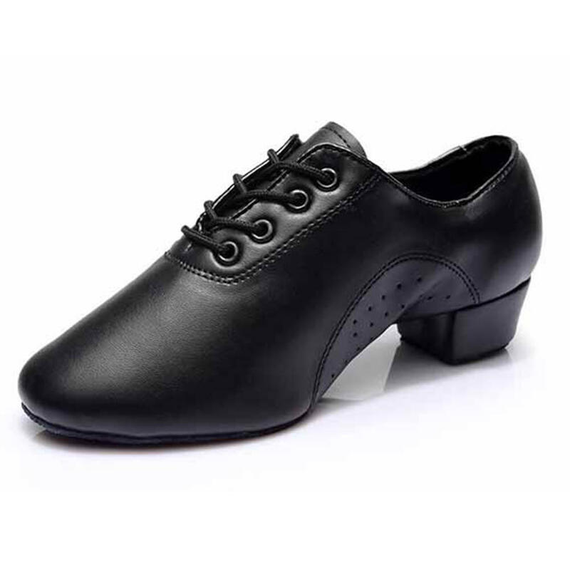Chaussures de danse moderne en cuir noir Cadiz
