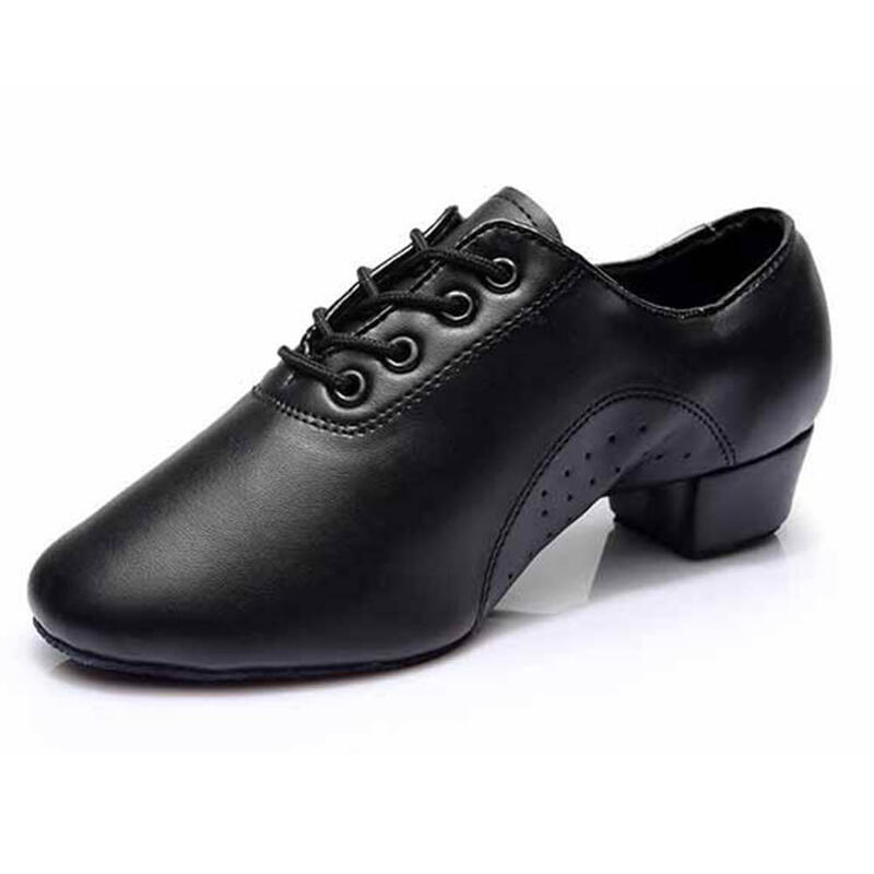 CHAUSSURES DE DANSE MODERNE EN CUIR NOIR CADIZ