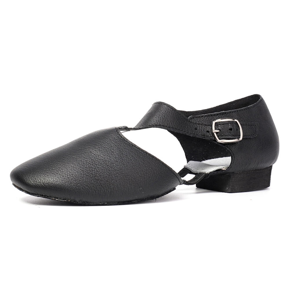 BURTAN Burtan Barcelona leren jazzdanstrainingsschoenen