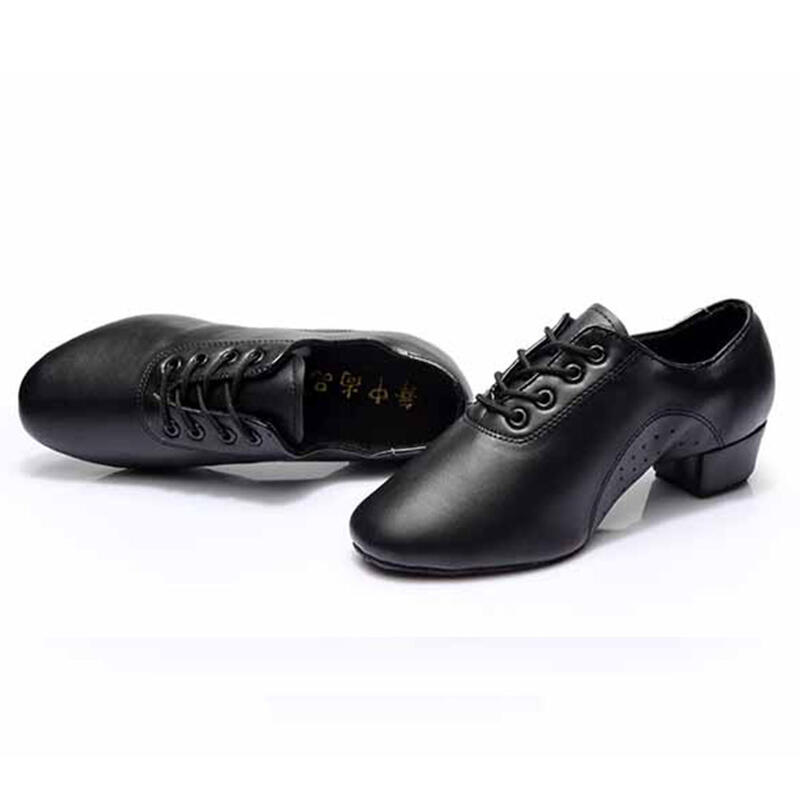 Chaussures de danse moderne en cuir noir Cadiz
