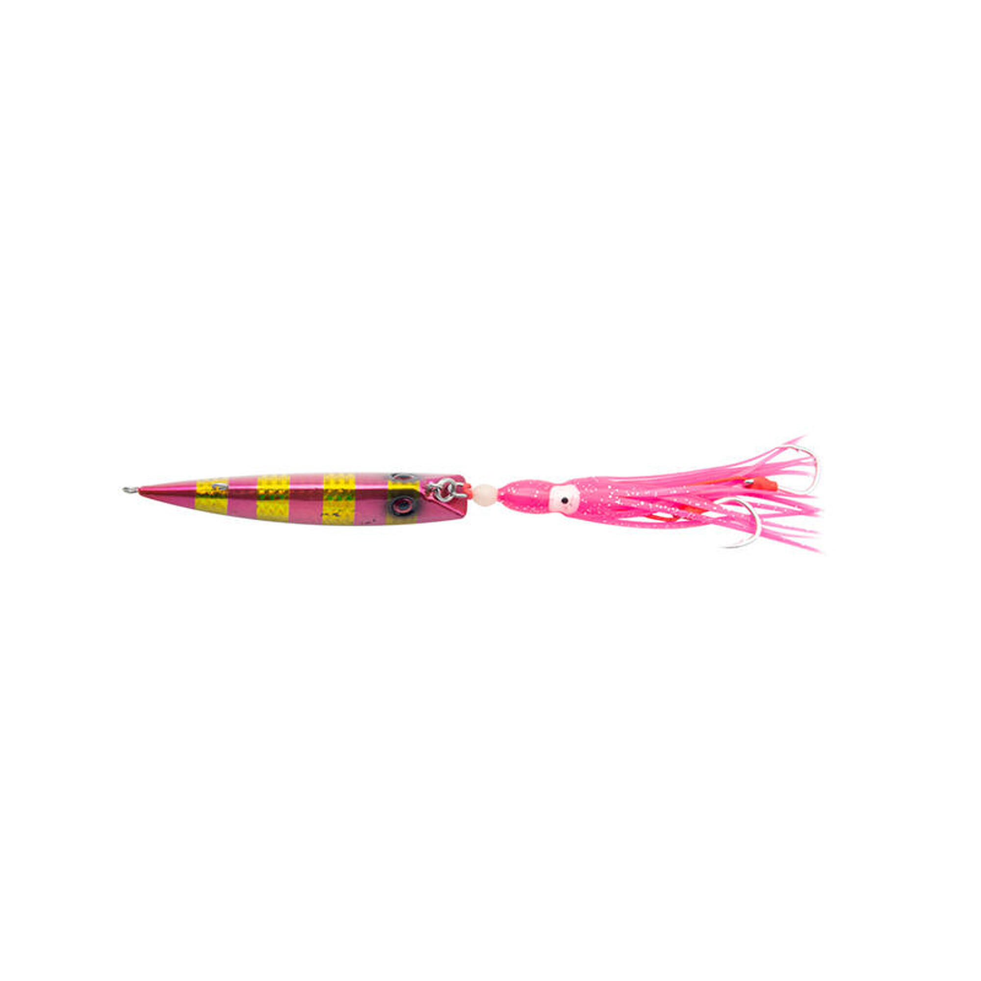 Jig Inchiku Sheryku 200 g zebra rosa/oro montaje pulpito JLC