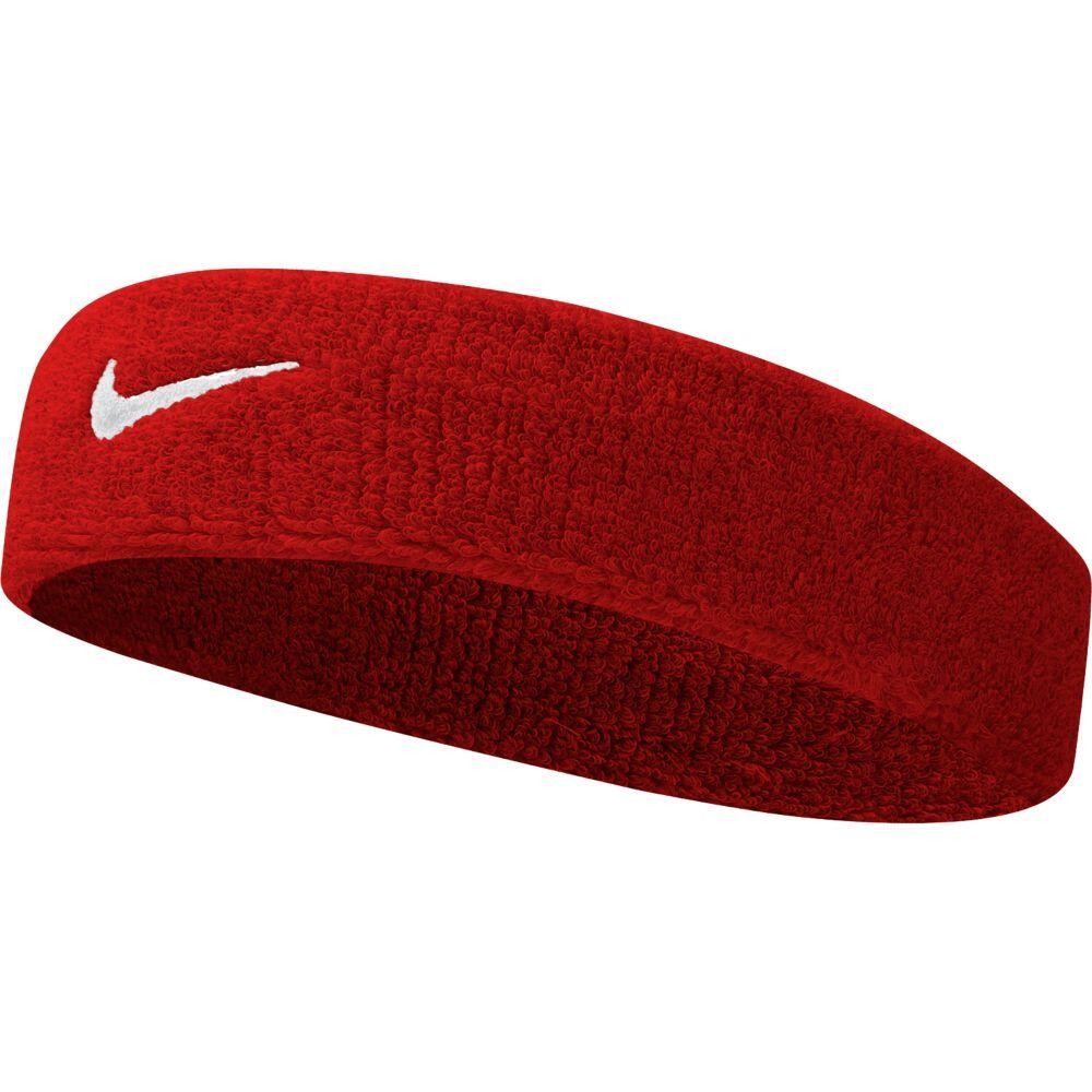 NIKE HEADBAND SWOOSH SCARLET/WHITE 2/5