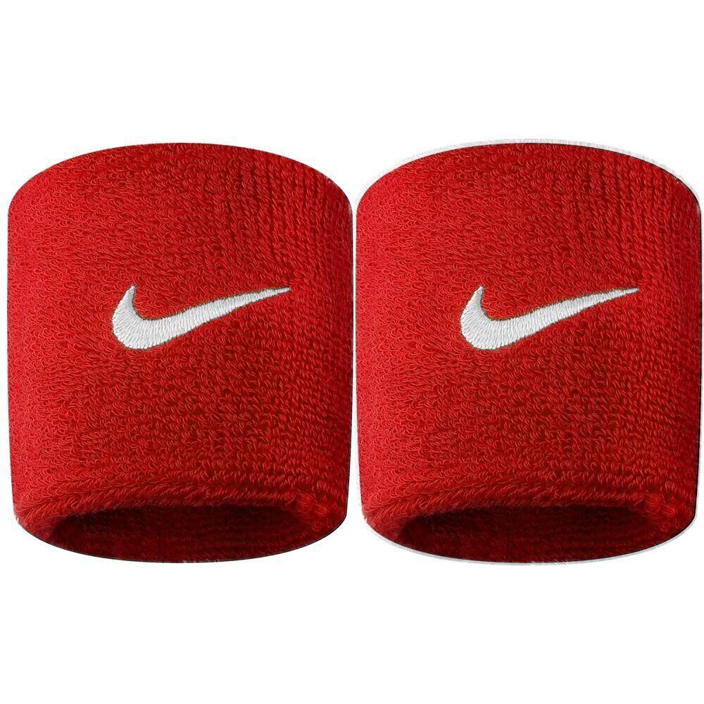 NIKE NIKE WRSTBAND SWOOSH RED/WHITE