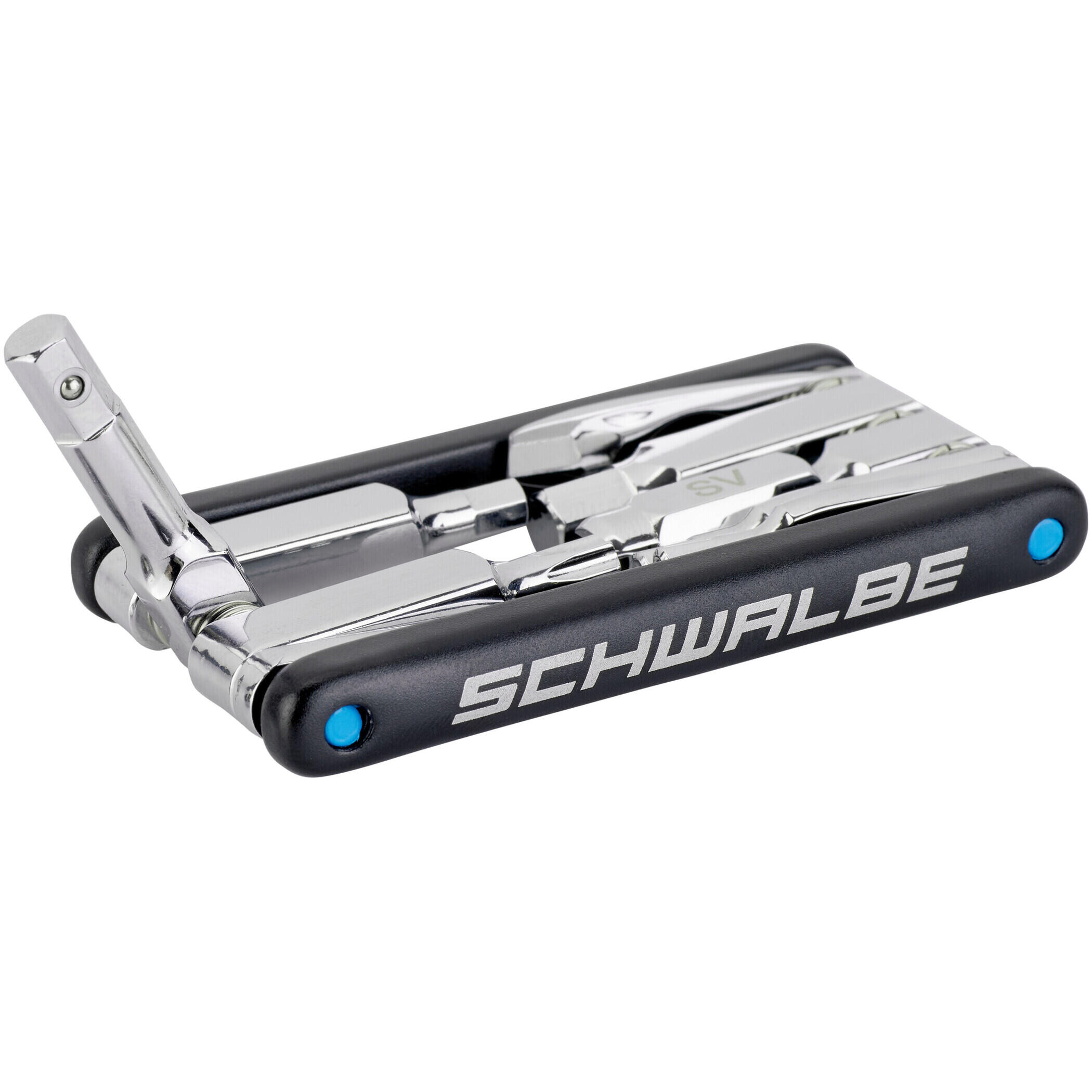 Multi-outils Schwalbe Version 2,0 9 Fonctions Argent 4/5