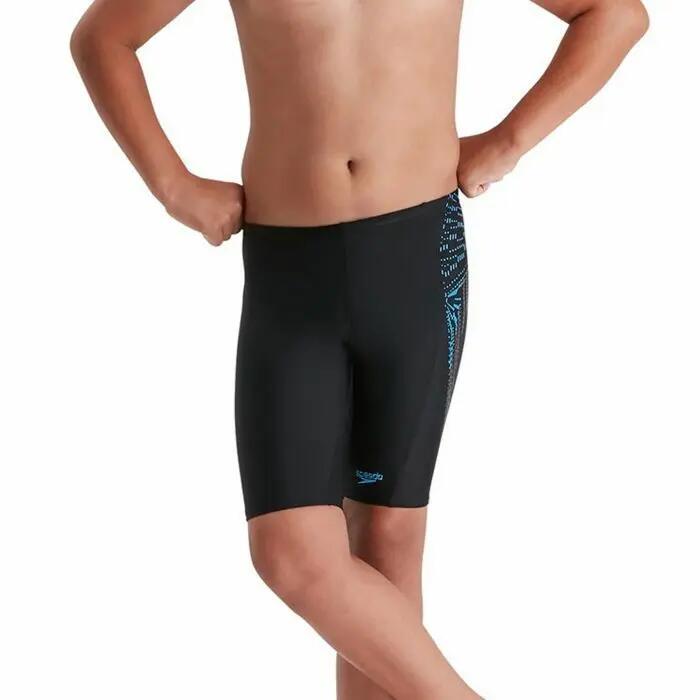 Kąpielówki chłopięce do pływania Speedo Placement Jammer 2/5