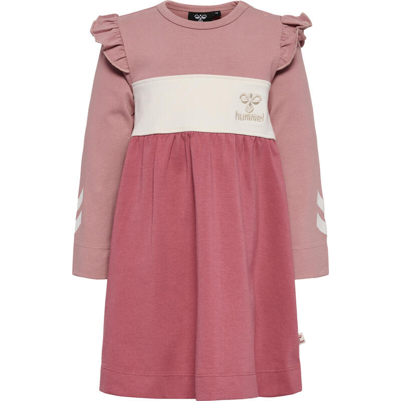 Kleid für Baby-Mädchen mit langen Ärmeln Hummel Jamila