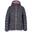 Damen Daunenjacke Julieta Damen und Herren Dunkelgrau