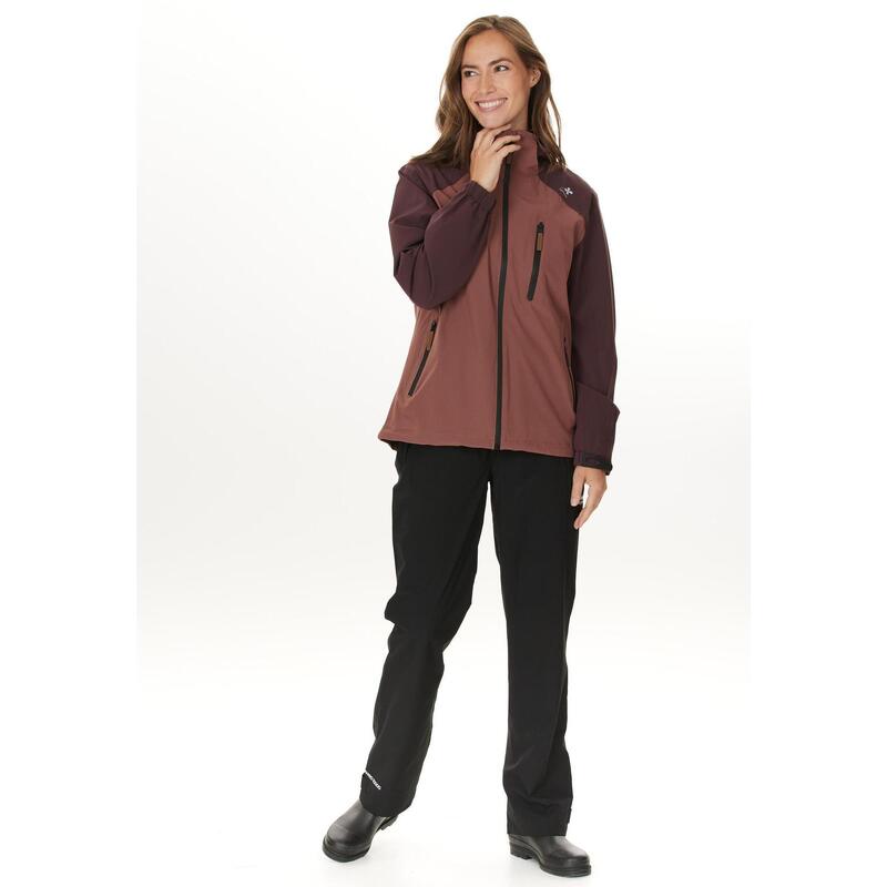 Funktionsjacke Annie Wandern/Outdoor/Trekking Damen Marron Wasserdicht