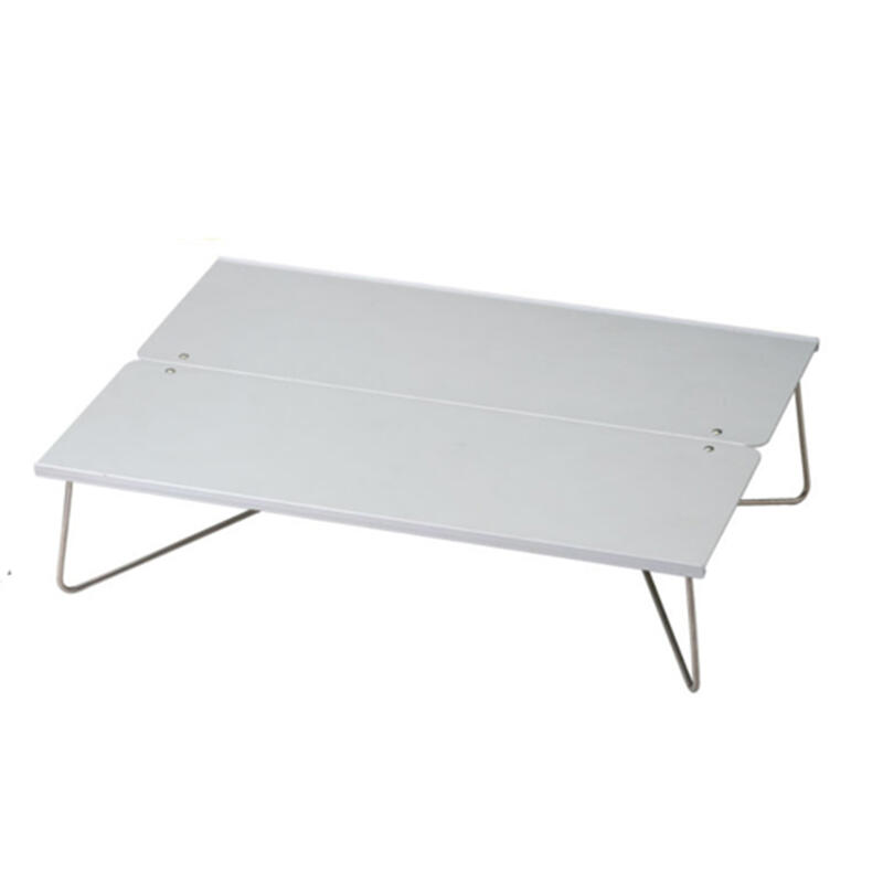 ST-631 Field Hopper Large - Camping Folding Table - Silver