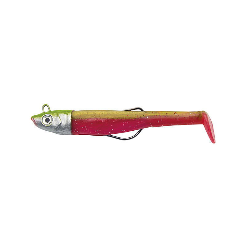 Vinilo pesca jigging spinning Alevin JLC 15 g caqui roseton #5