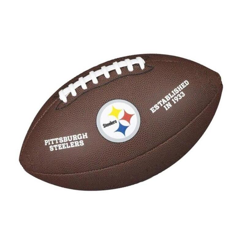 Ballon de Football Américain Wilson des Steelers de Pittsburgh