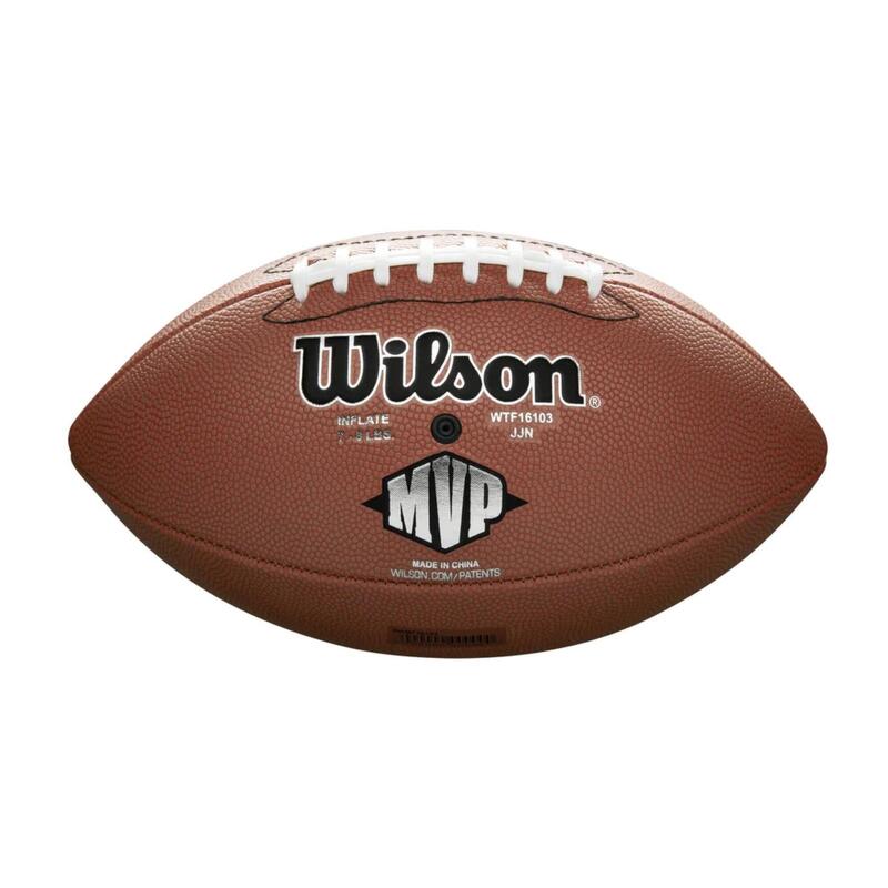 Mvp Official American Football - Full Size - Inc. Nipplo ad ago (marrone)