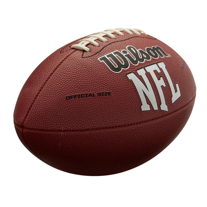 Mvp Official American Football - Full Size - Inc. Nipplo ad ago (marrone)