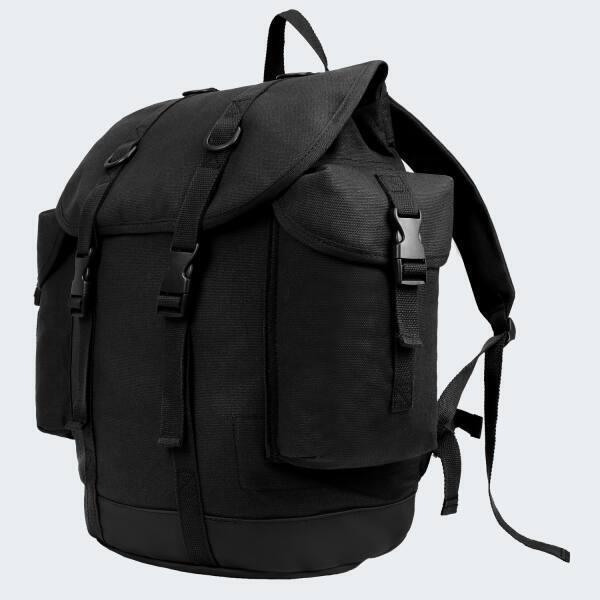 Wanderrucksack | Jägerrucksack | Damen und Herren | Schwarz | 25 Liter