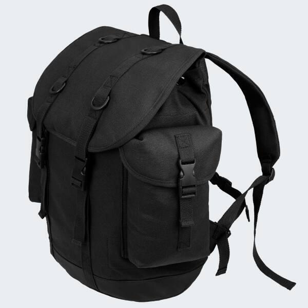 Mochila senderismo | Backpack cazador | Mujer y Hombre | 25 litros | Negro