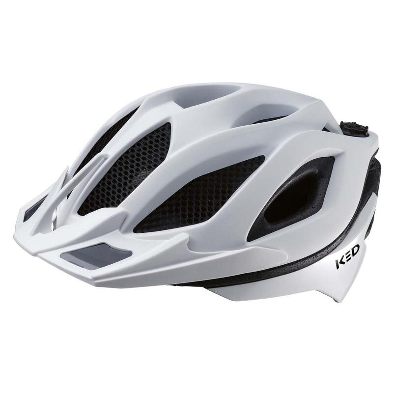 KED Casque de vélo MTB SPIRI II TREND, blanc