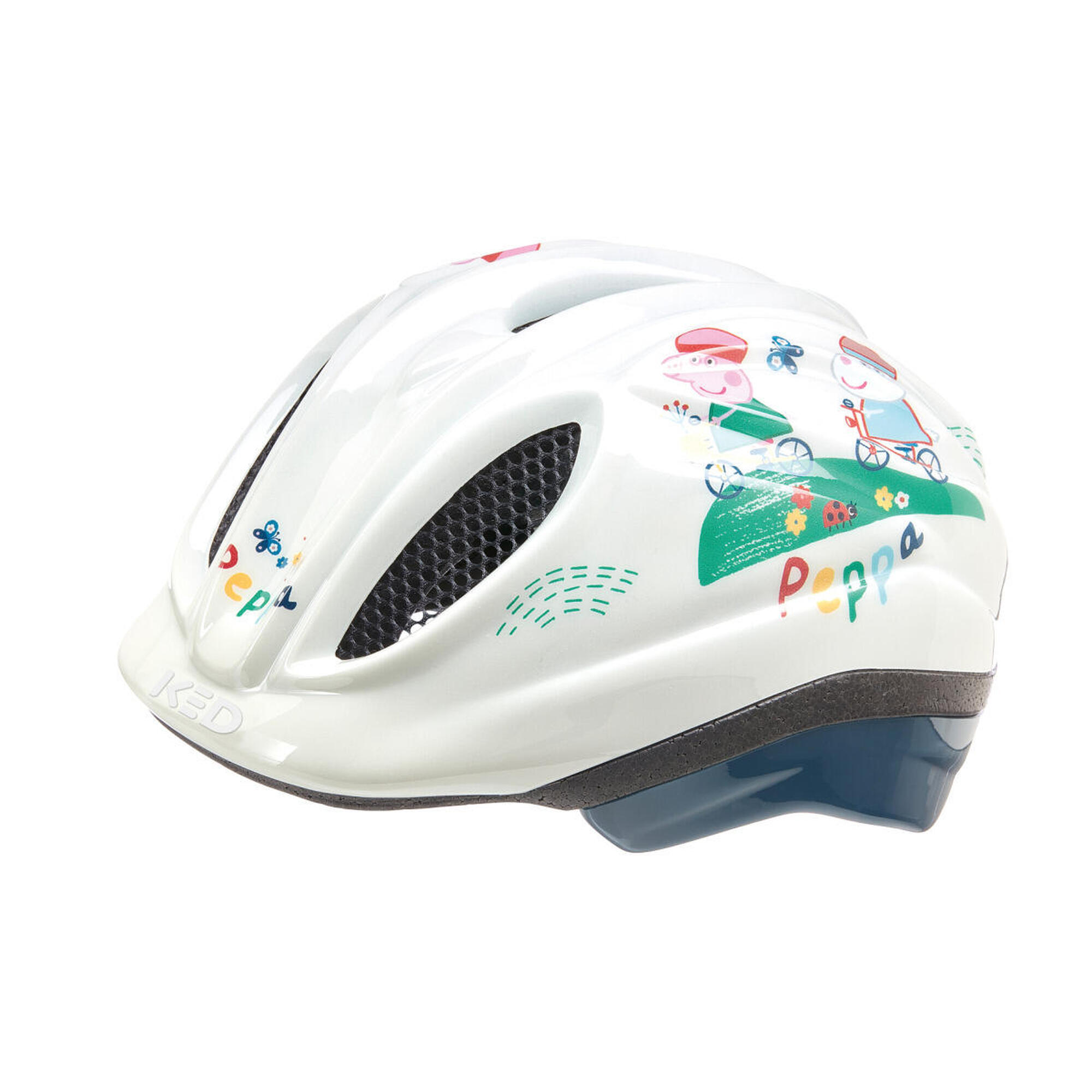 Ked - Casque De Vélo Pour Enfants Meggy Ii - Casque - Blanc - Decathlon