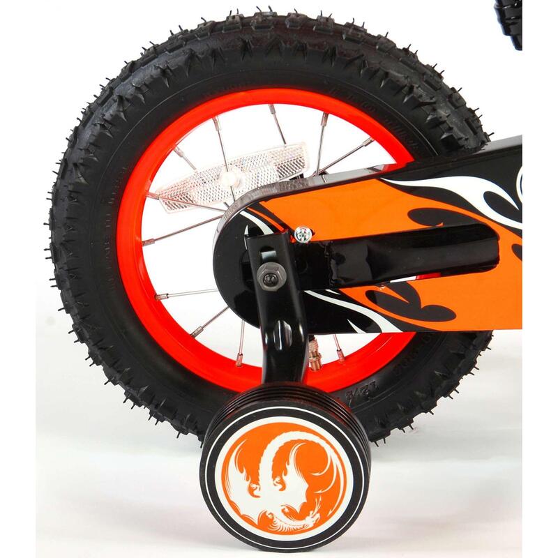 Vélo pour enfants Volare Motorbike - Garçons - 12 pouces - Orange
