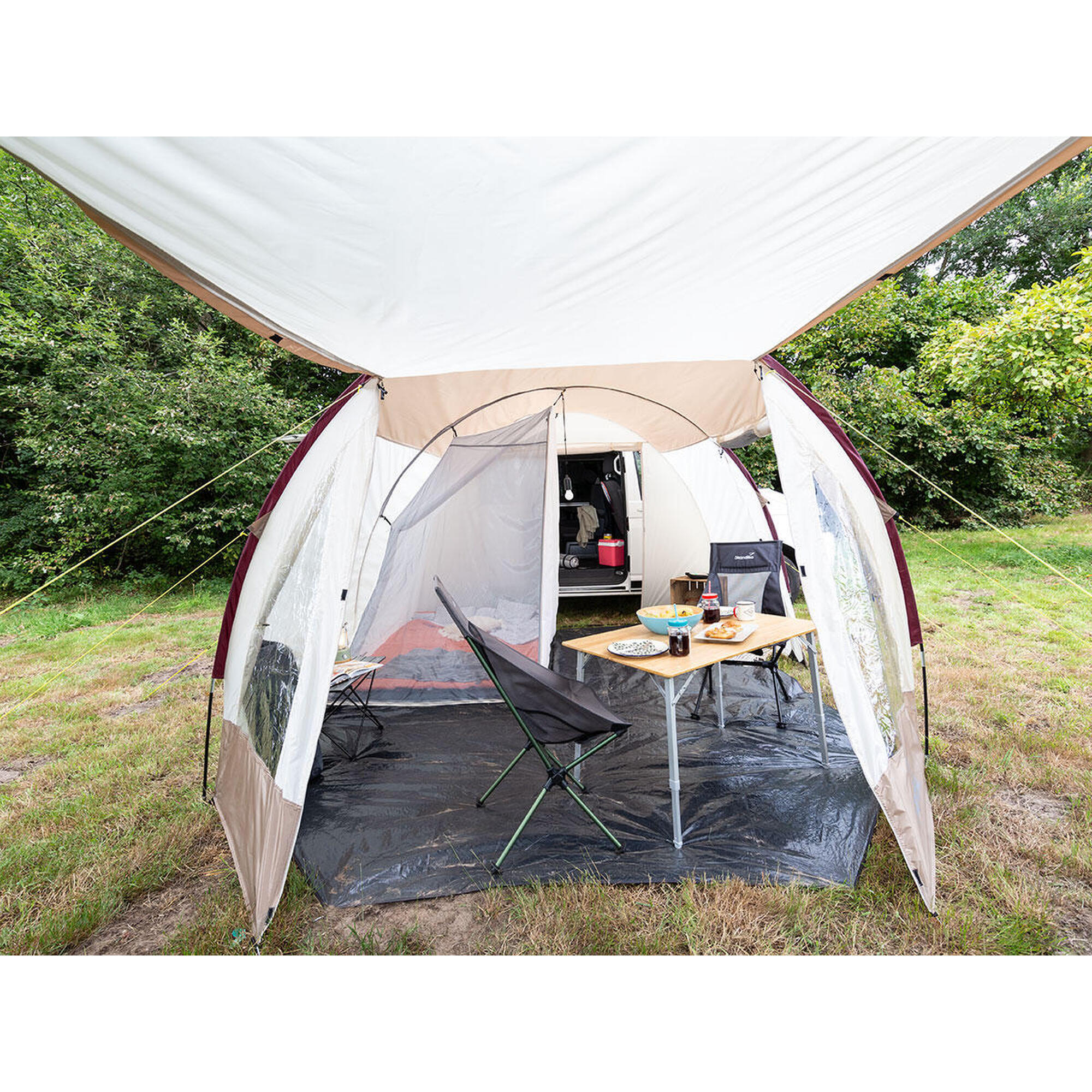 Gebraucht - Busvorzelt - Camper Tramp 2 - Outdoor - 2 Personen 6/16