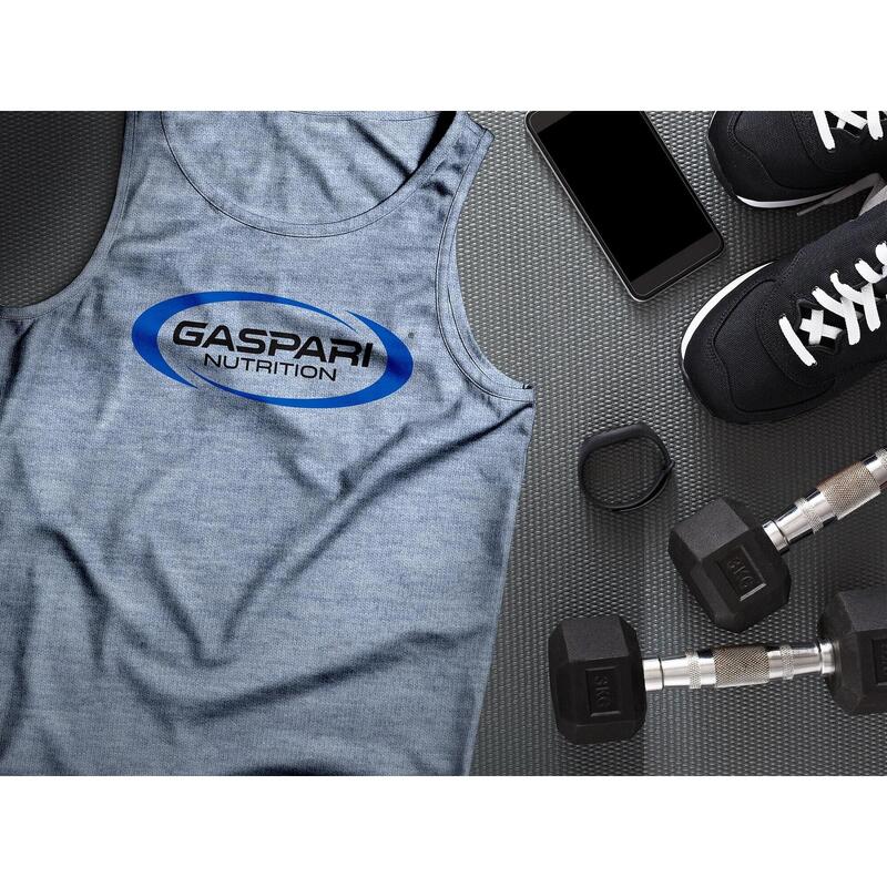 Tank top Gaspari - koszulka bez rękawów szara