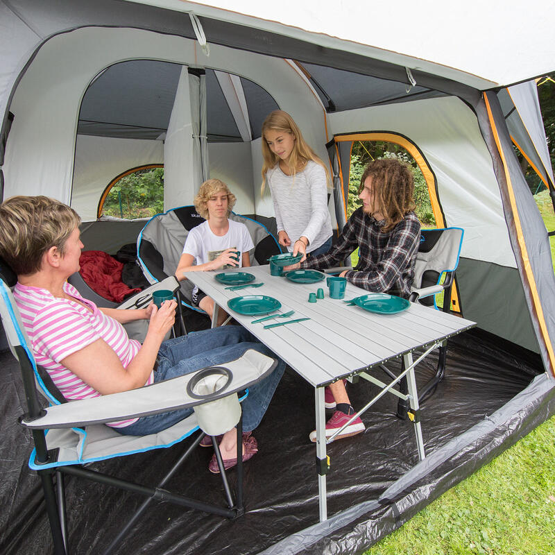 Tente familiale camping Tonsberg 5 - 5 personnes - Tapis de sol c ousu