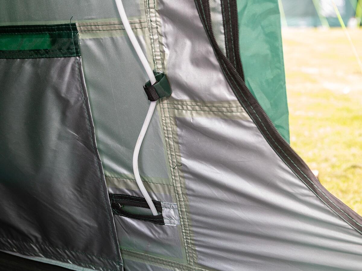 Tente tunnel familiale Montana 8 - camping - 8 Personnes - 3 cabines sombres 5/8