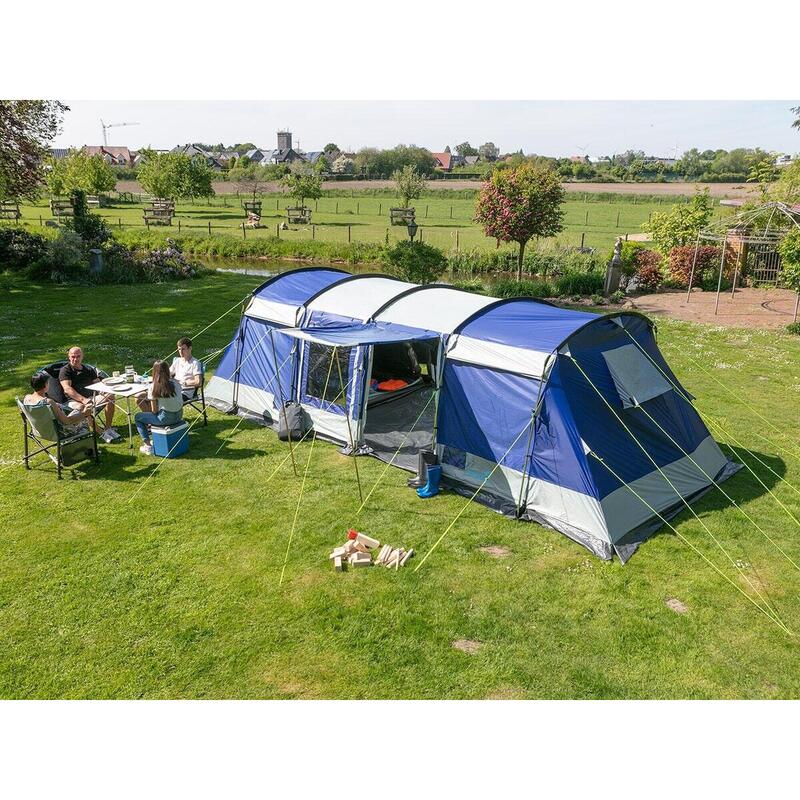 Tenda campeggio - Montana 10 Sleeper Protect - 4x cabine scure - 10 persone