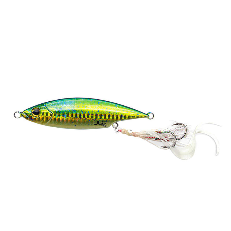 Jig pesca jigging spinning JLC 100 g jampuga #1 montaje inchiku