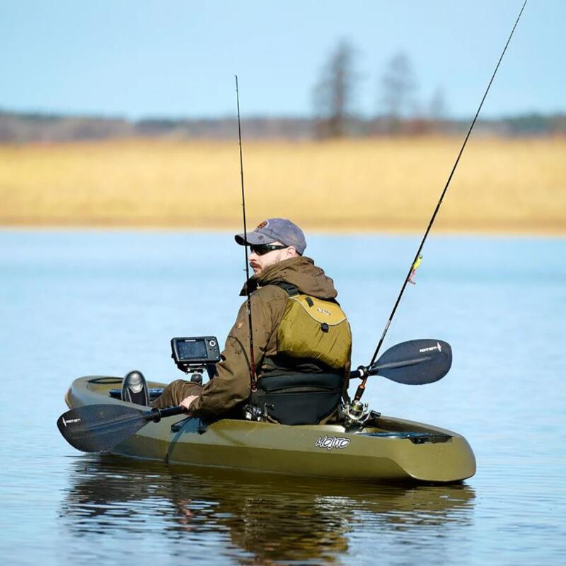 Kayak sit-on-top modulable de pêche - Adulte - MOJITOANGSOLO
