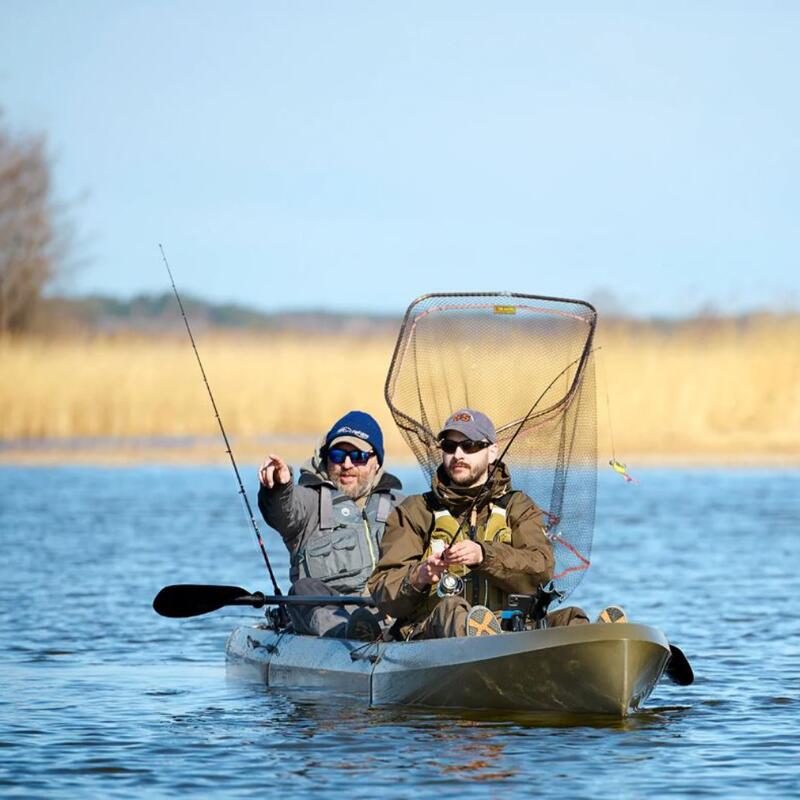 Kayak da pesca biposto sit-on-top - Adulto - MOJITOANG